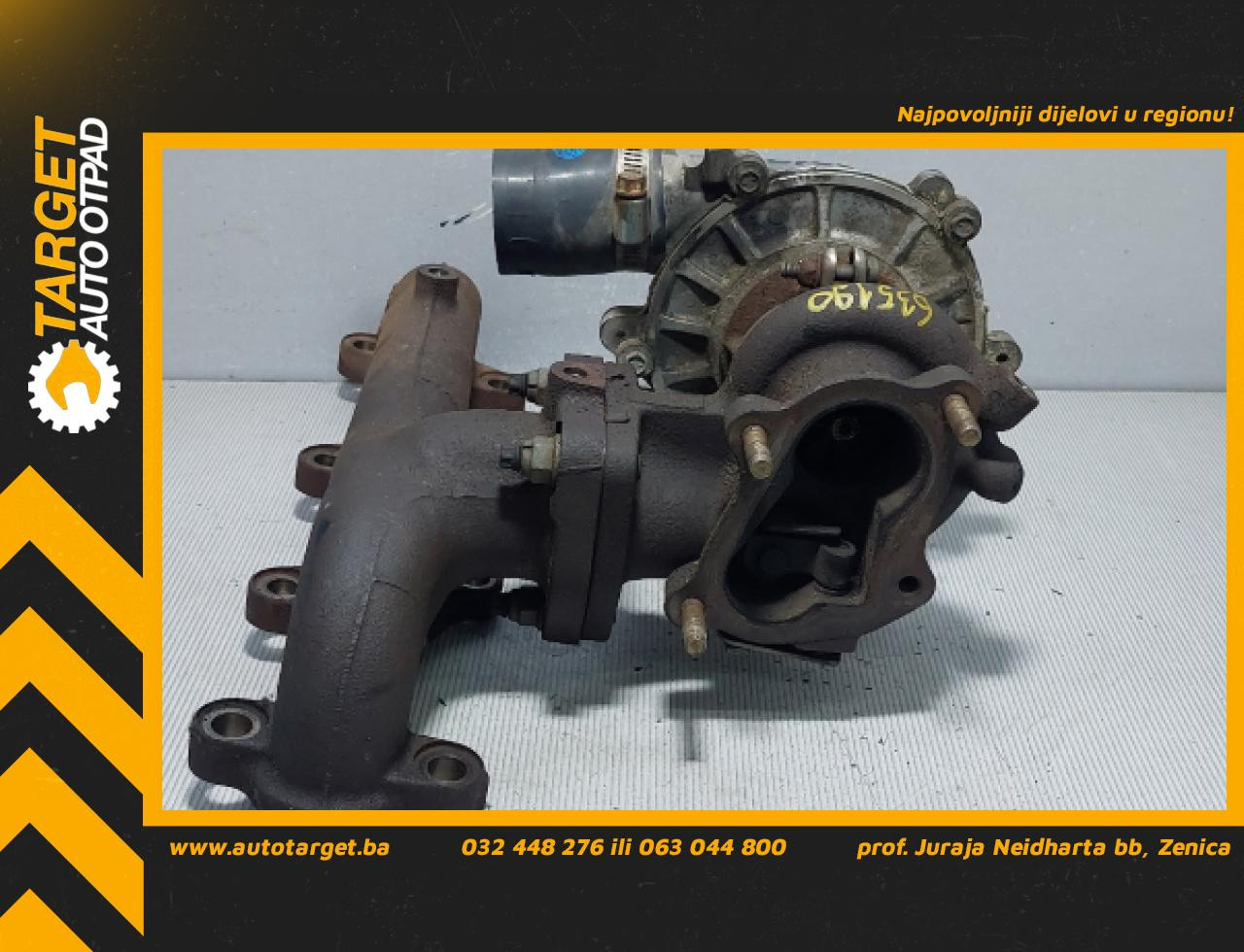 DIJELOVI TURBINA TOYOTA HI ACE > 95-06 2.5 1720130140