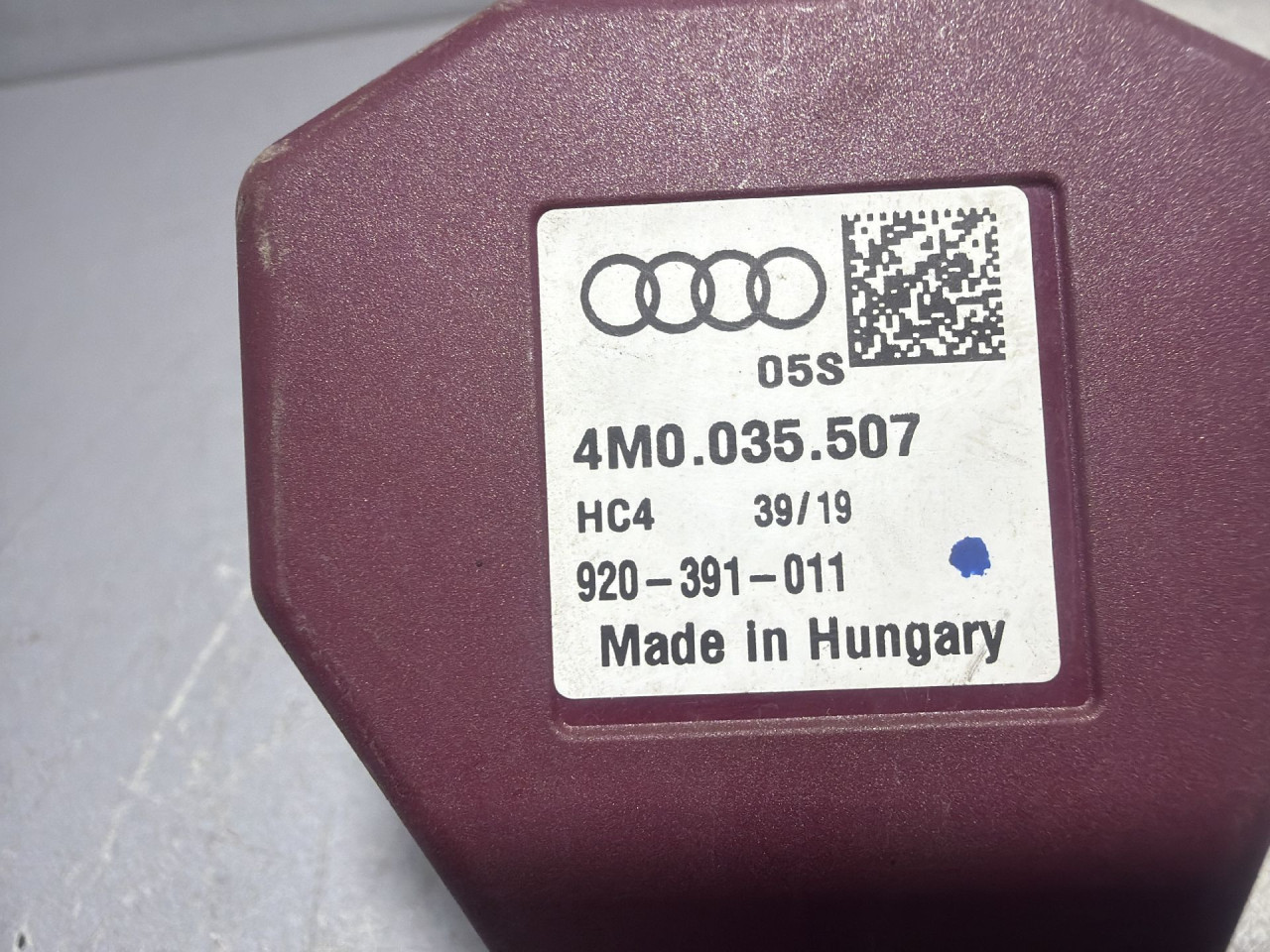 DIJELOVI ANTENA AUDI A6 4K > 18- 4M0035507