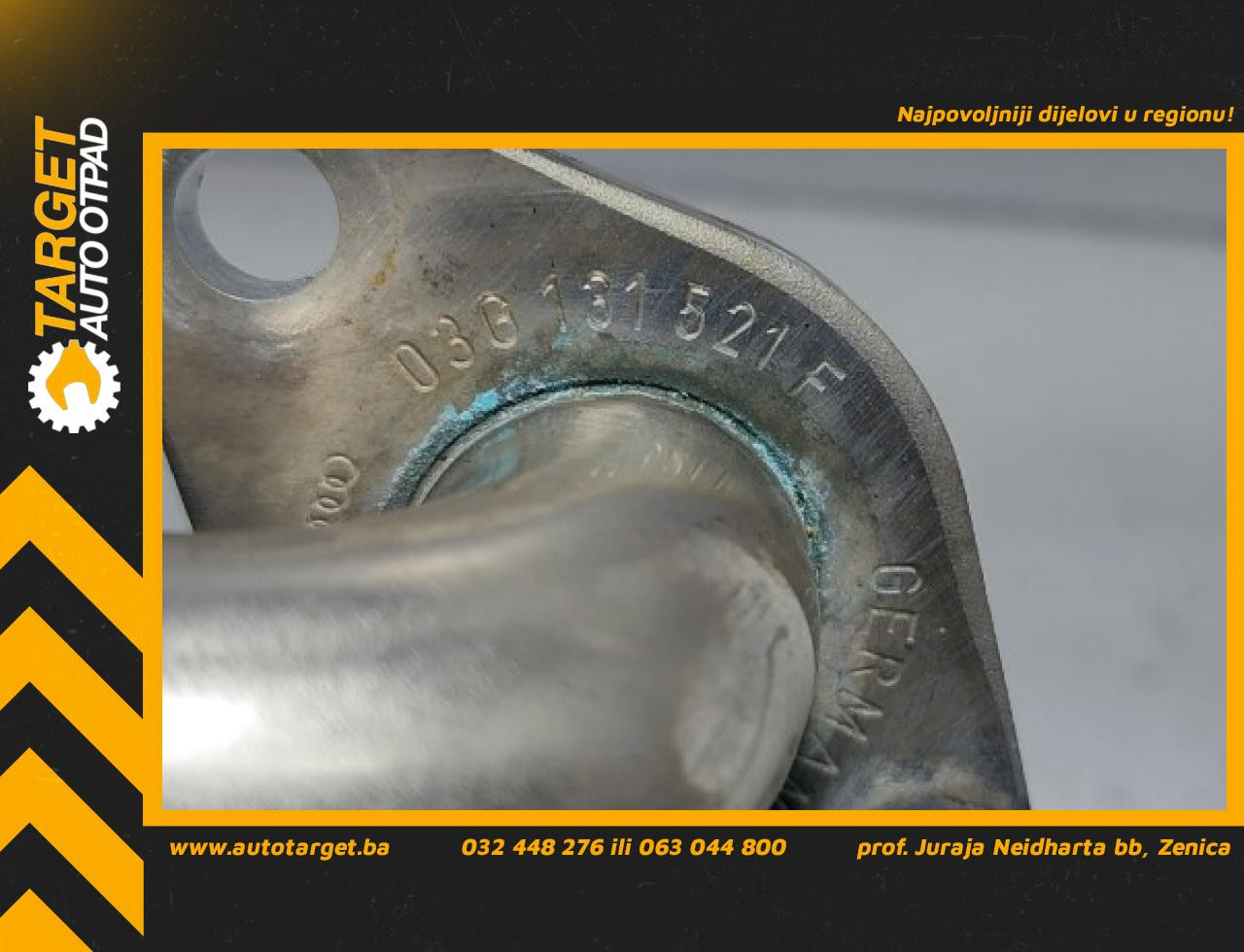 DIJELOVI CRIJEVO EGRA VW TOURAN > 03-06 03G131521F