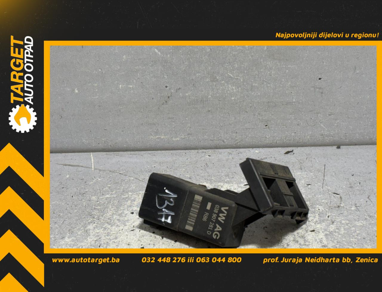 DIJELOVI ELEKTRONIKA RELEJ VW GOLF 6 > 08-12 1.6 0281003038