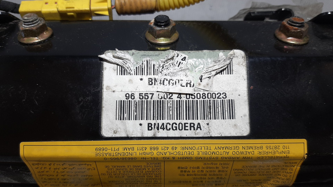 AIRBAG SUVOZACA CHEVROLET/DAEWOO LACETTI > 04-10 965570