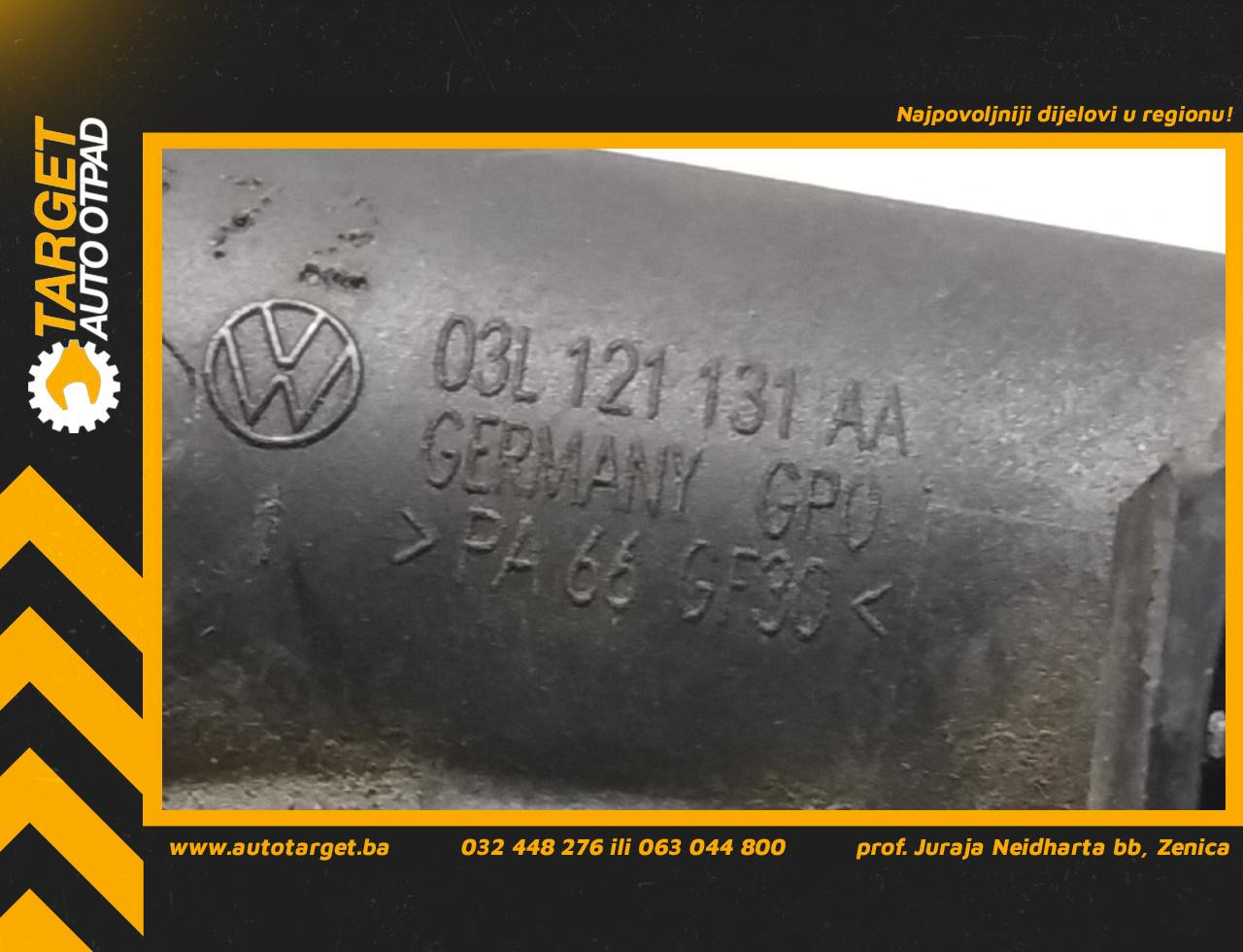 DIJELOVI CRIJEVO VW TOURAN > 03-06 1K0122101