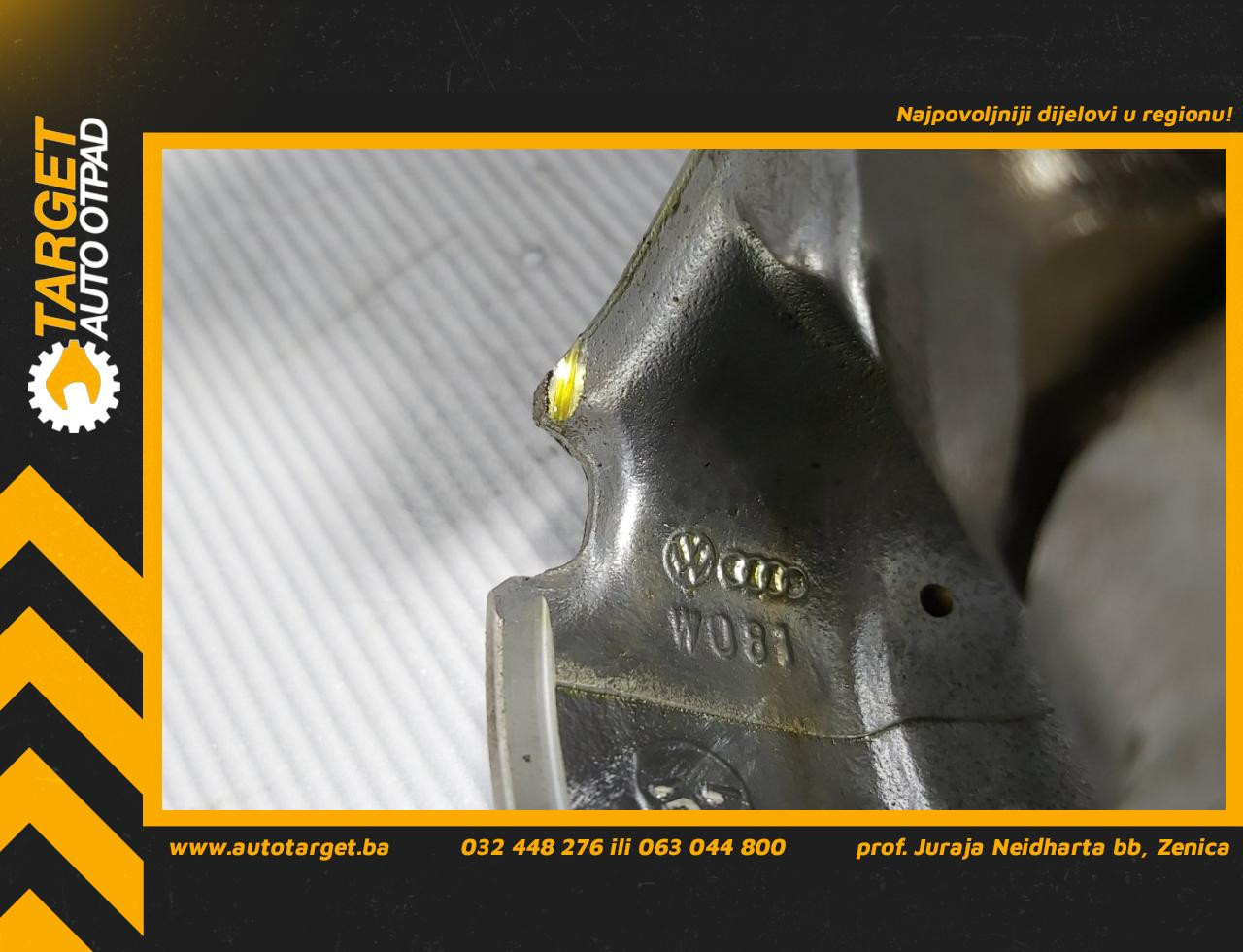 DIJELOVI KLIP VW GOLF 5 GTI > 04-09 2.0
