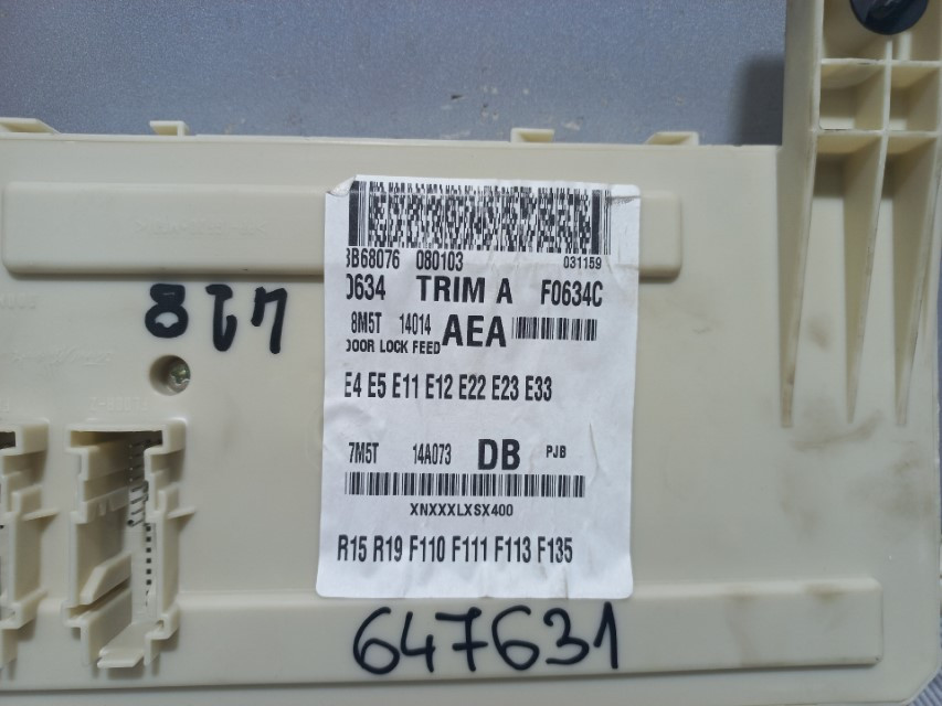 BCM ELEKTRONIKA FORD C-MAX > 07-10 7M5T14A073DB