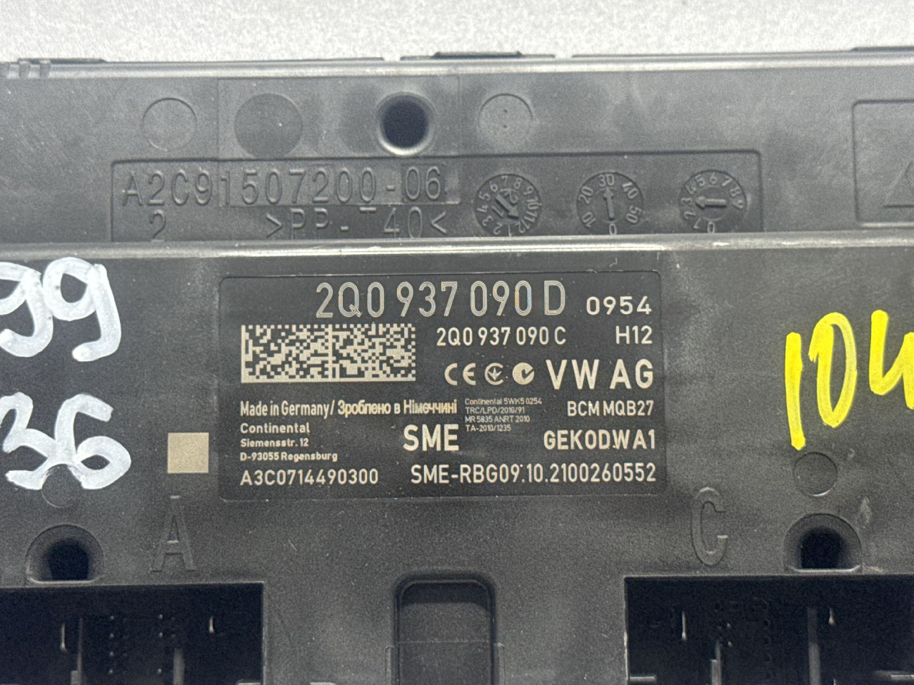 DIJELOVI BCM ELEKTRONIKA VW POLO > 21- 2Q0937090D
