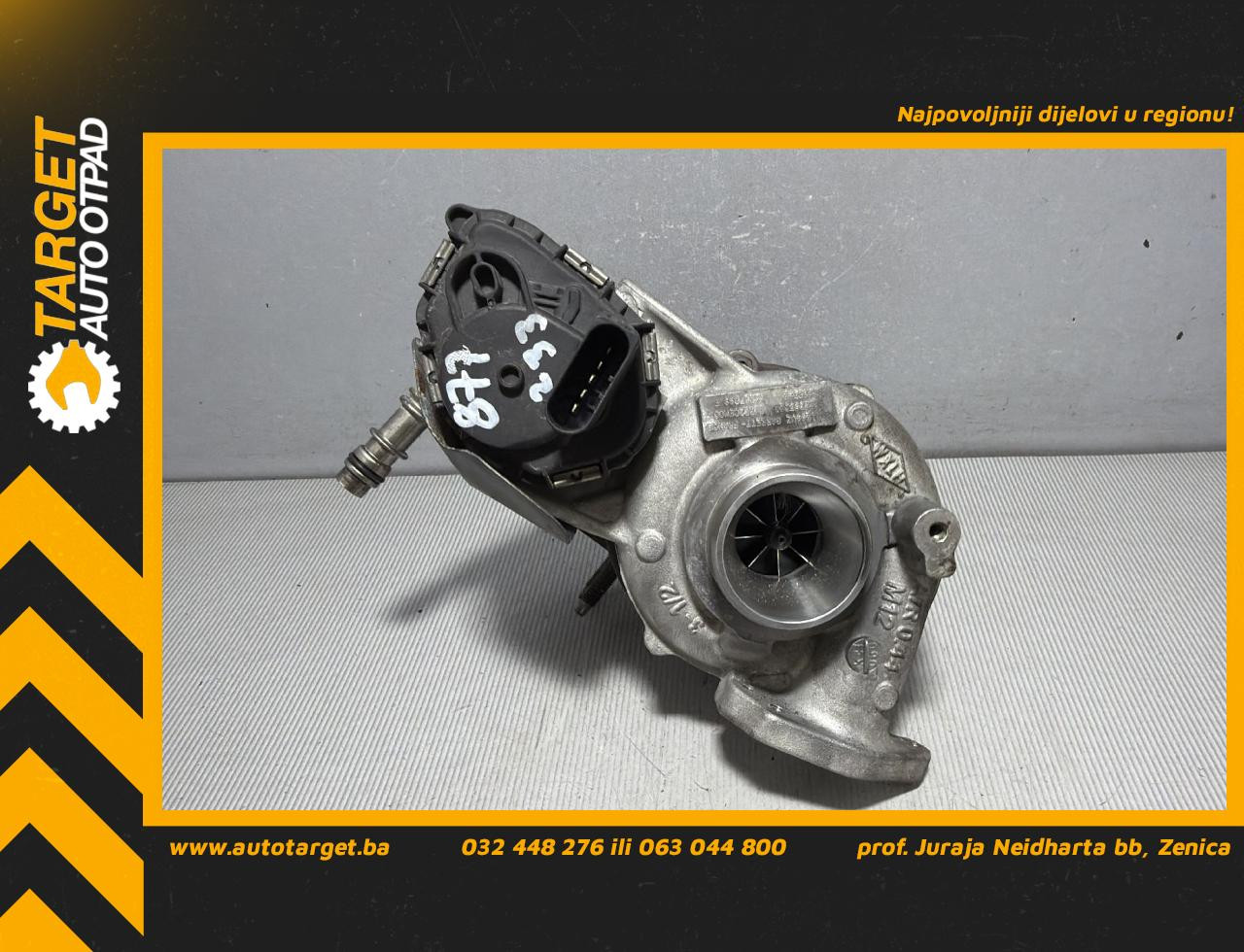 DIJELOVI TURBINA PEUGEOT 308 > 17-21 1.5 9835855380