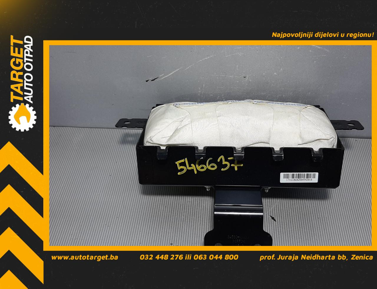 DIJELOVI AIRBAG SUVOZACA KIA NIRO > 16-19 G584591100
