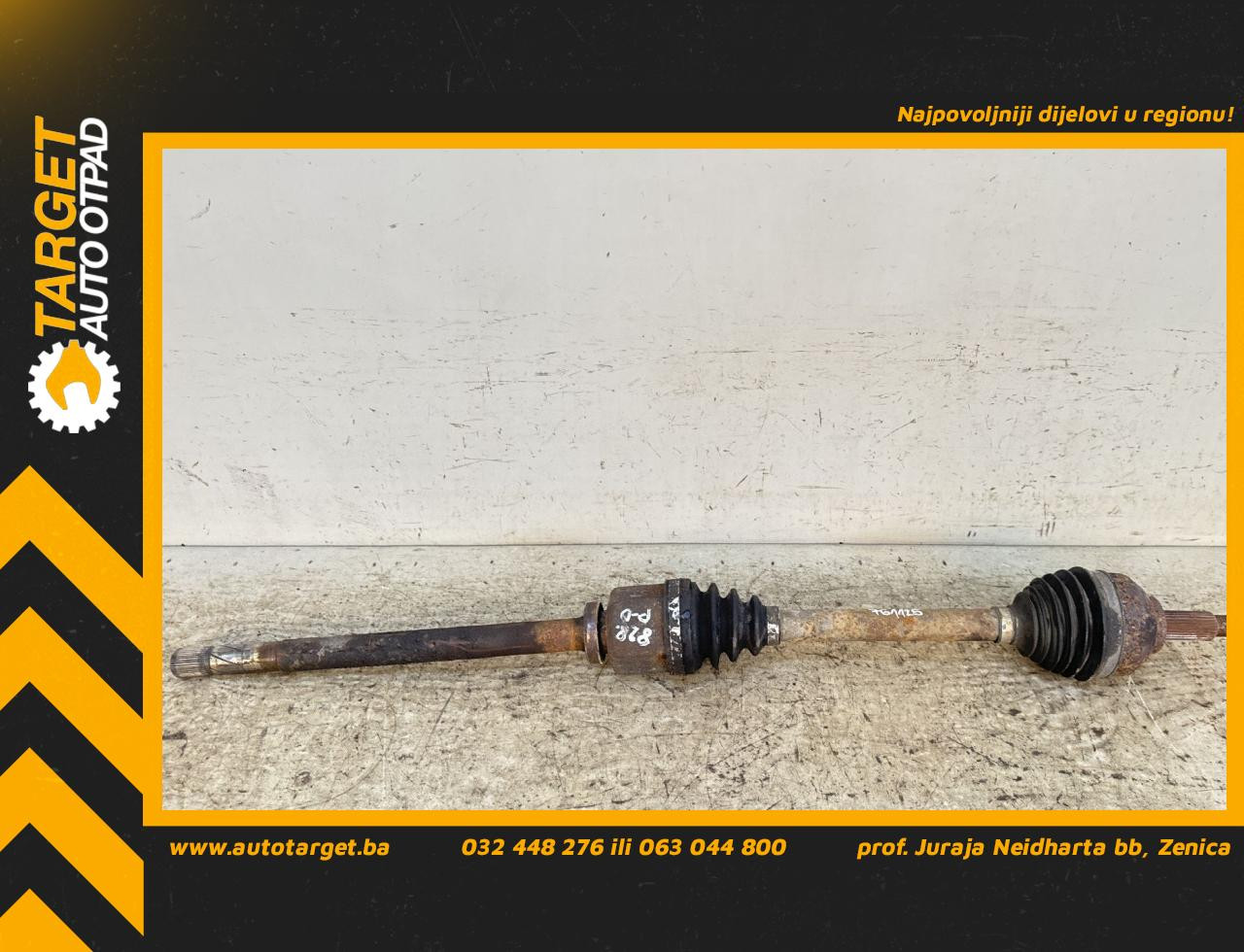 DIJELOVI POLUOSOVINA OPEL VIVARO > 07-14 2.5