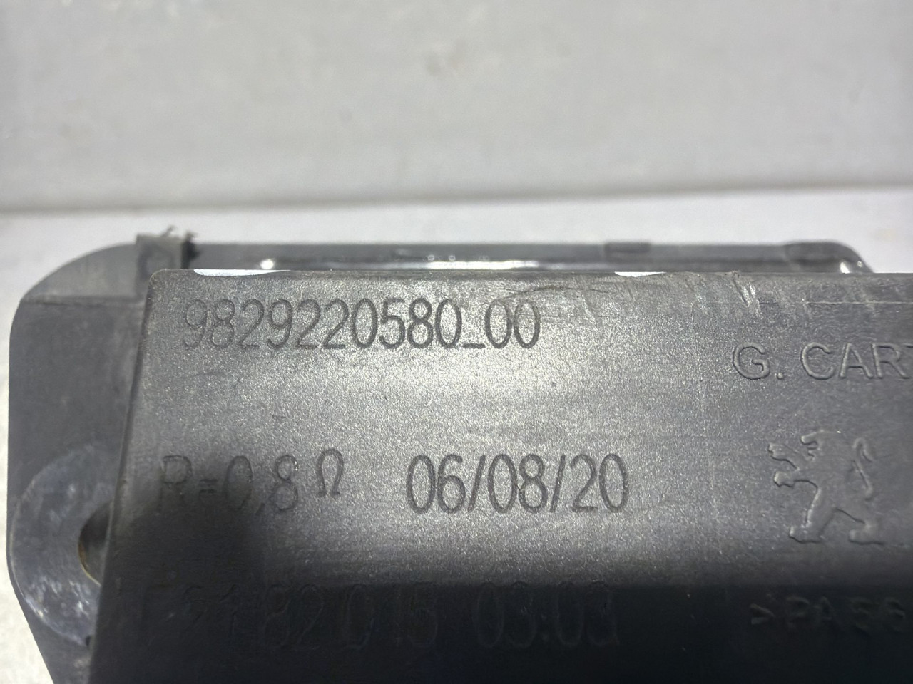 DIJELOVI ELEKTRONIKA REOSTAT PEUGEOT 5008 > 16-20 9829220580