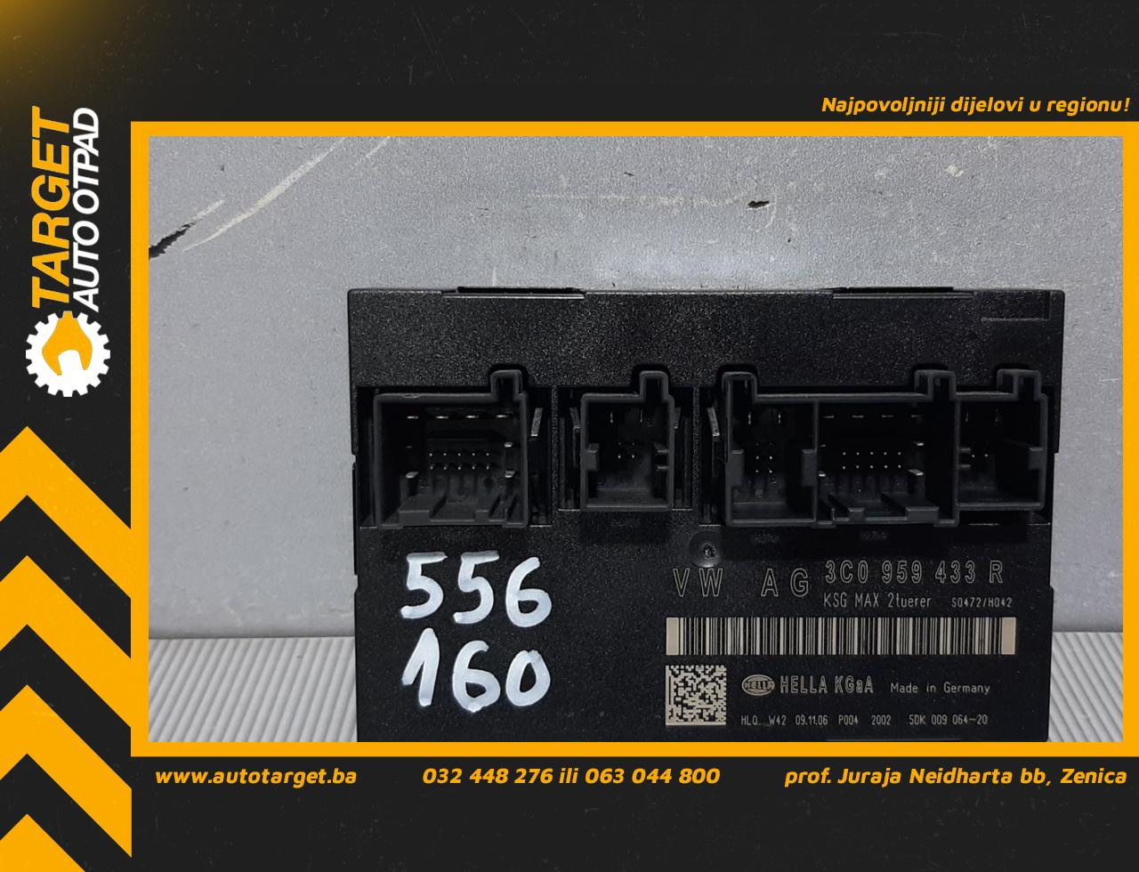KOMFORT ELEKTRONIKA VW PASSAT B6 > 05-10 3C0959433R