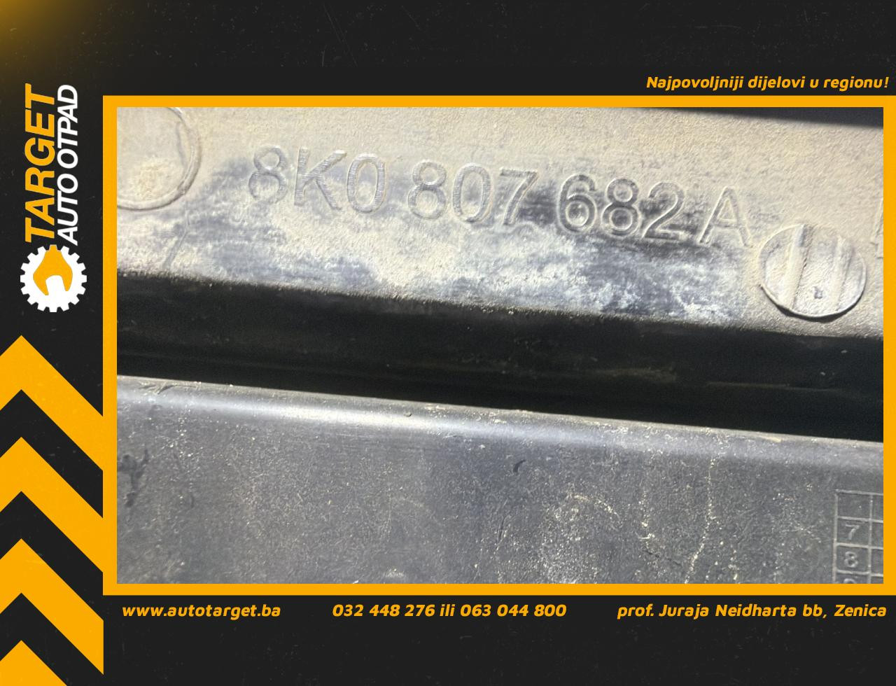 DIJELOVI RESETKA BRANIKA AUDI A4 (B8) > 07-11 2.0 8K0807682A