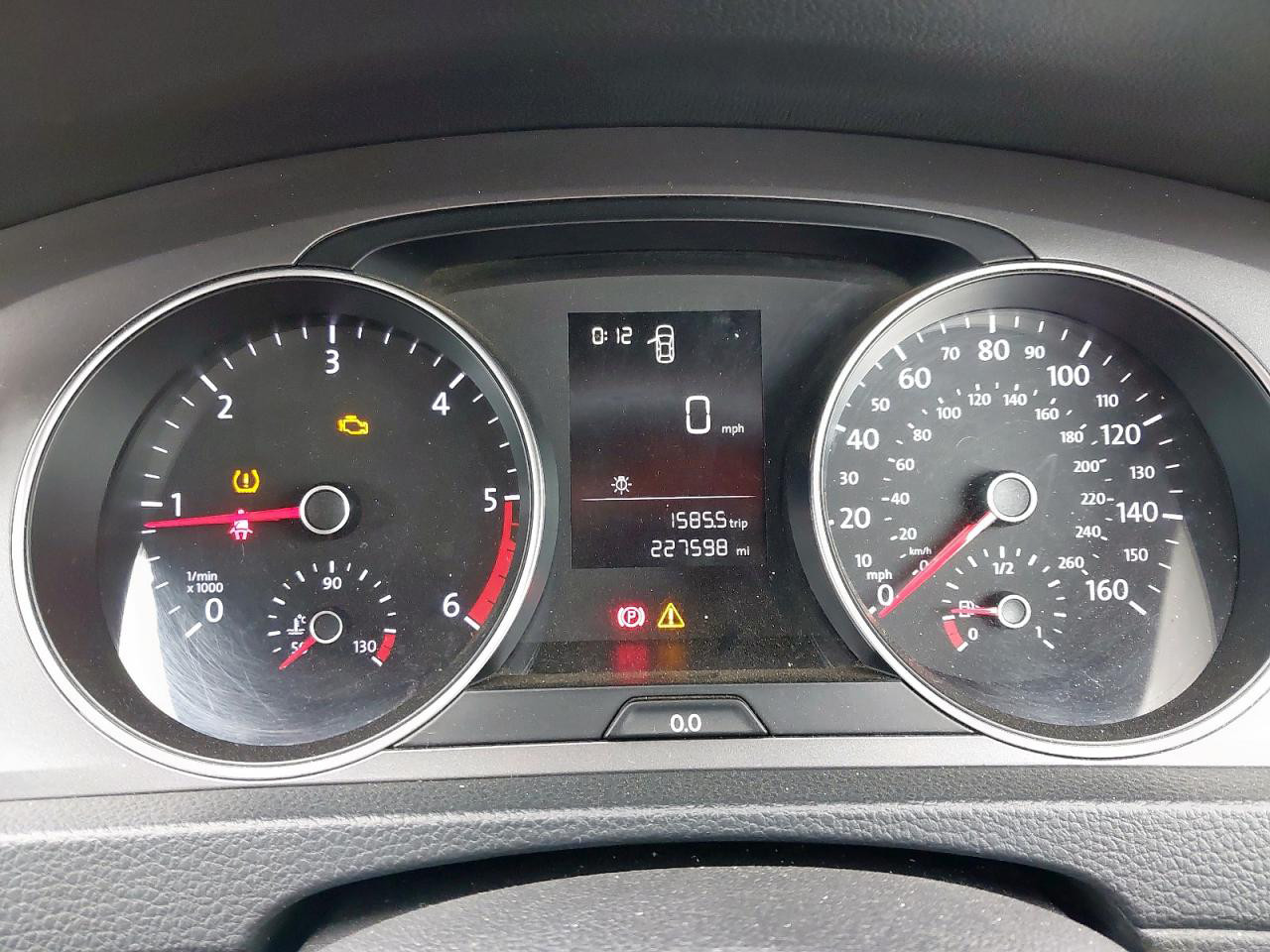 DIJELOVI VW GOLF 7 1.6 DIZEL 77KW 2013 MJENAC MOTOR CLHA