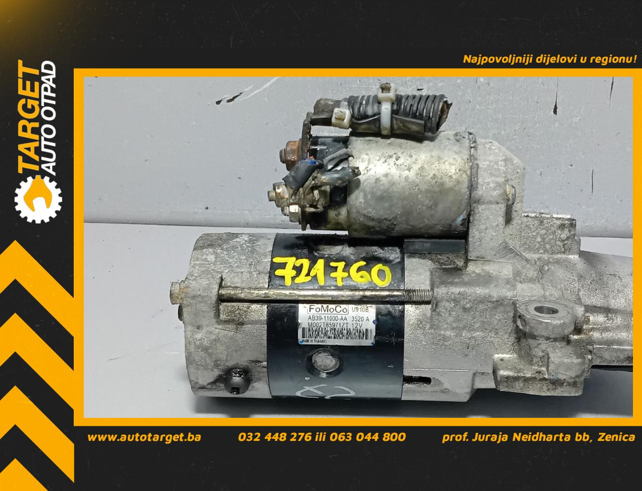 DIJELOVI ALNASER FORD RANGER > 11-15 AB3911000AA