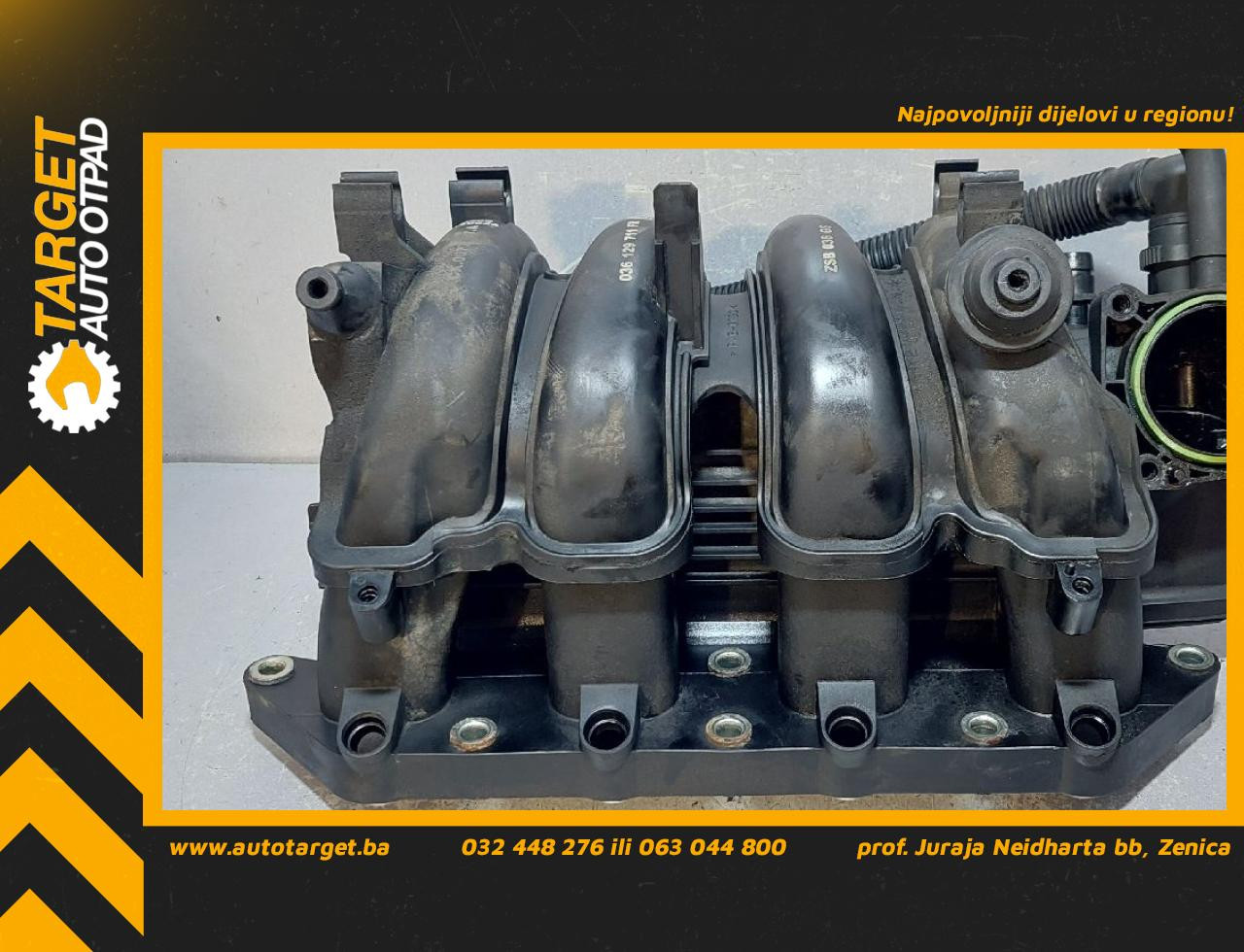 DIJELOVI USISNA GRANA VW POLO > 05-09 1.4 036129711FR
