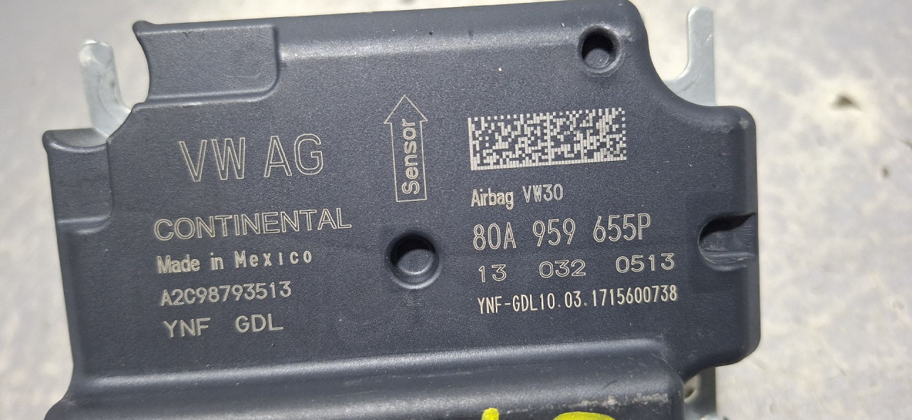 ELEKTRONIKA AIRBAGA AUDI Q5 (FY) > 17 - 20  80A959655P