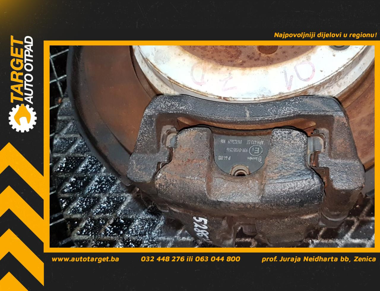 DIJELOVI KOCIONA KLJESTA LAND ROVER DISCOVERY > 04-09