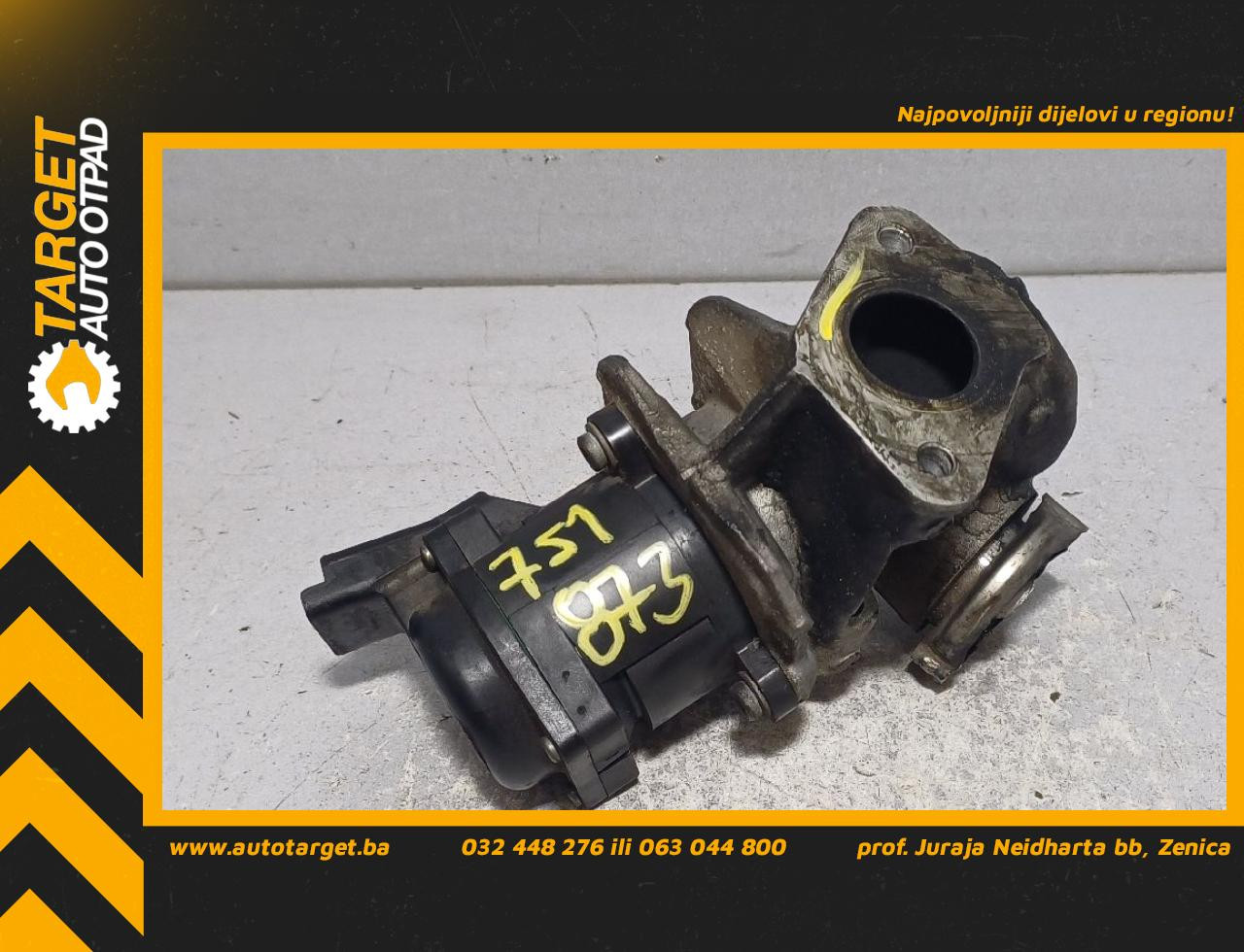 DIJELOVI EGR FORD FOCUS > 05-07 1.6 9660276280