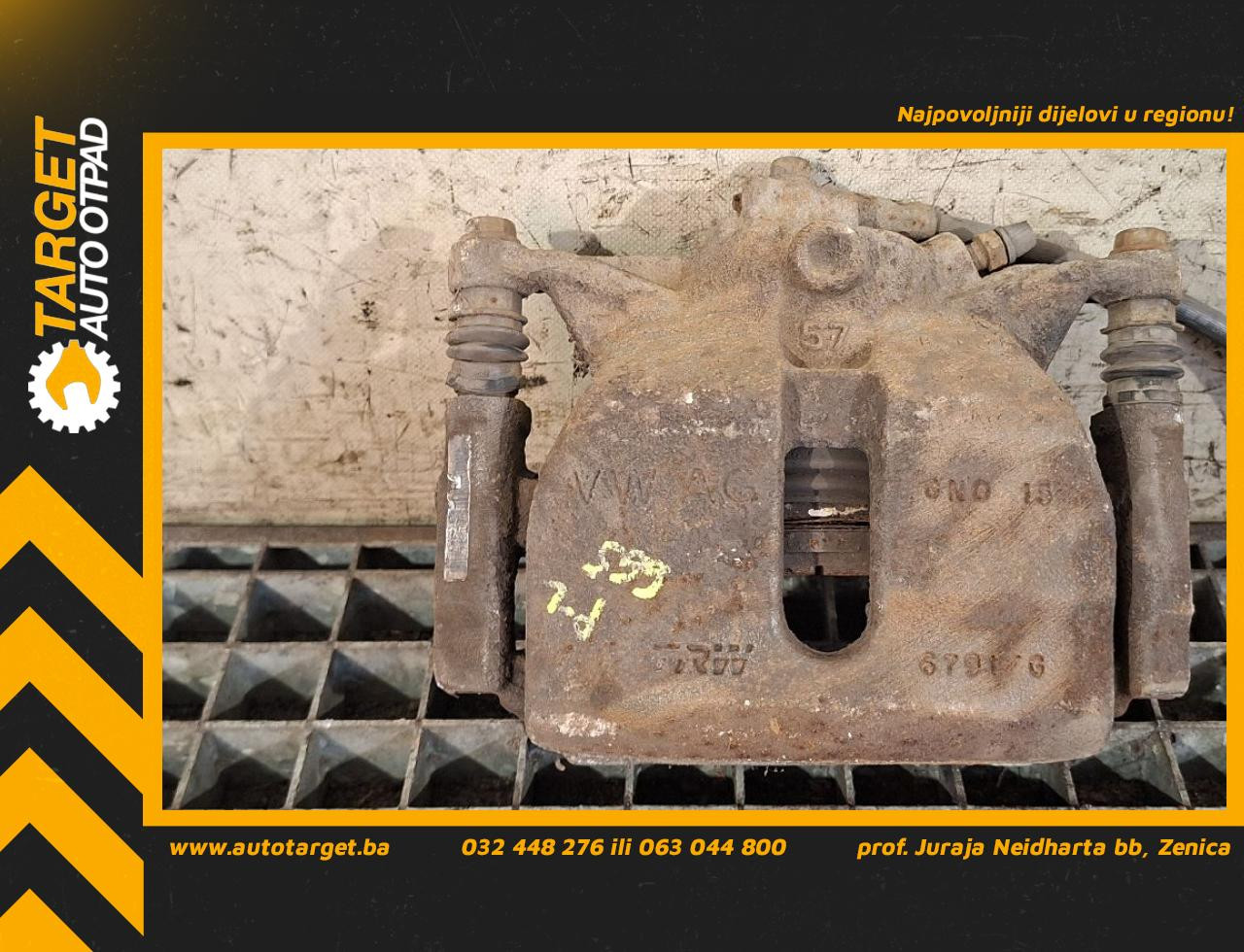 DIJELOVI KOCIONA KLJESTA VW GOLF 7 > 12-16 8V0615123