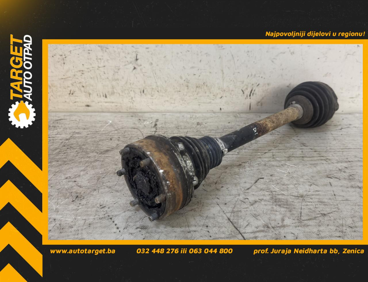 DIJELOVI POLUOSOVINA VW PASSAT B6 > 05-10 2.0