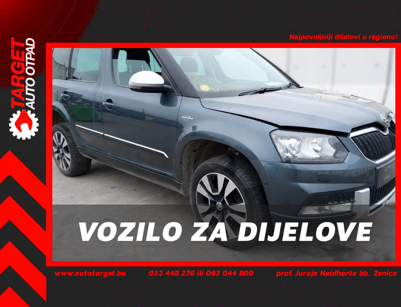 DIJELOVI SKODA YETI > 13- 2.0 Dizel DFSB MOTOR