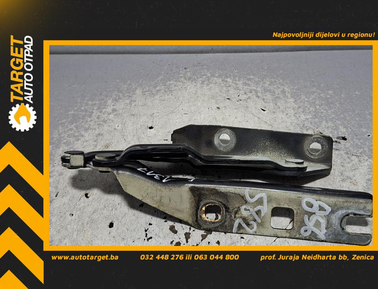 DIJELOVI SKARE OD HAUBE VW GOLF 6 > 08-12 1.6 5K0823301C