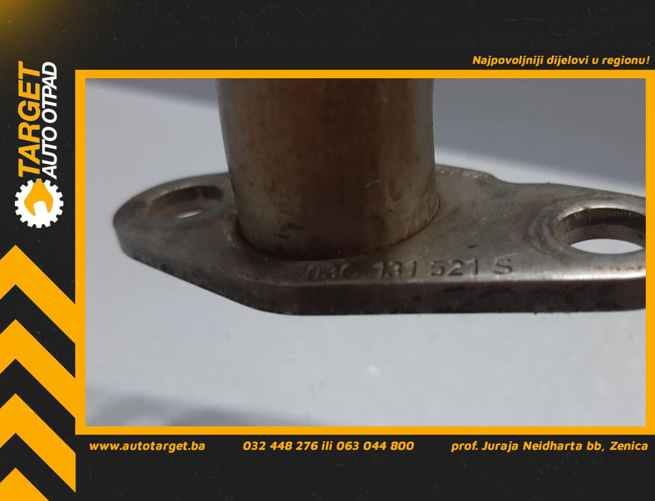 DIJELOVI CRIJEVO VW GOLF 5 > 03-08 03C131521S
