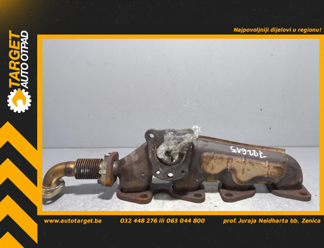 DIJELOVI IZDUVNA GRANA MERCEDES CLA (W117/C117) > 13-16 2.2