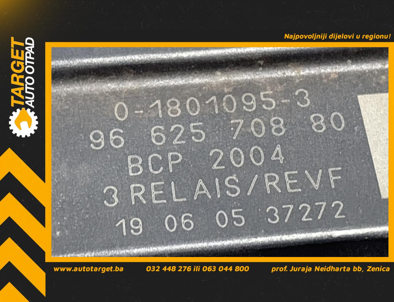 DIJELOVI ELEKTRONIKA RELEJ PEUGEOT 308 > 17-21 1.5 9662570880