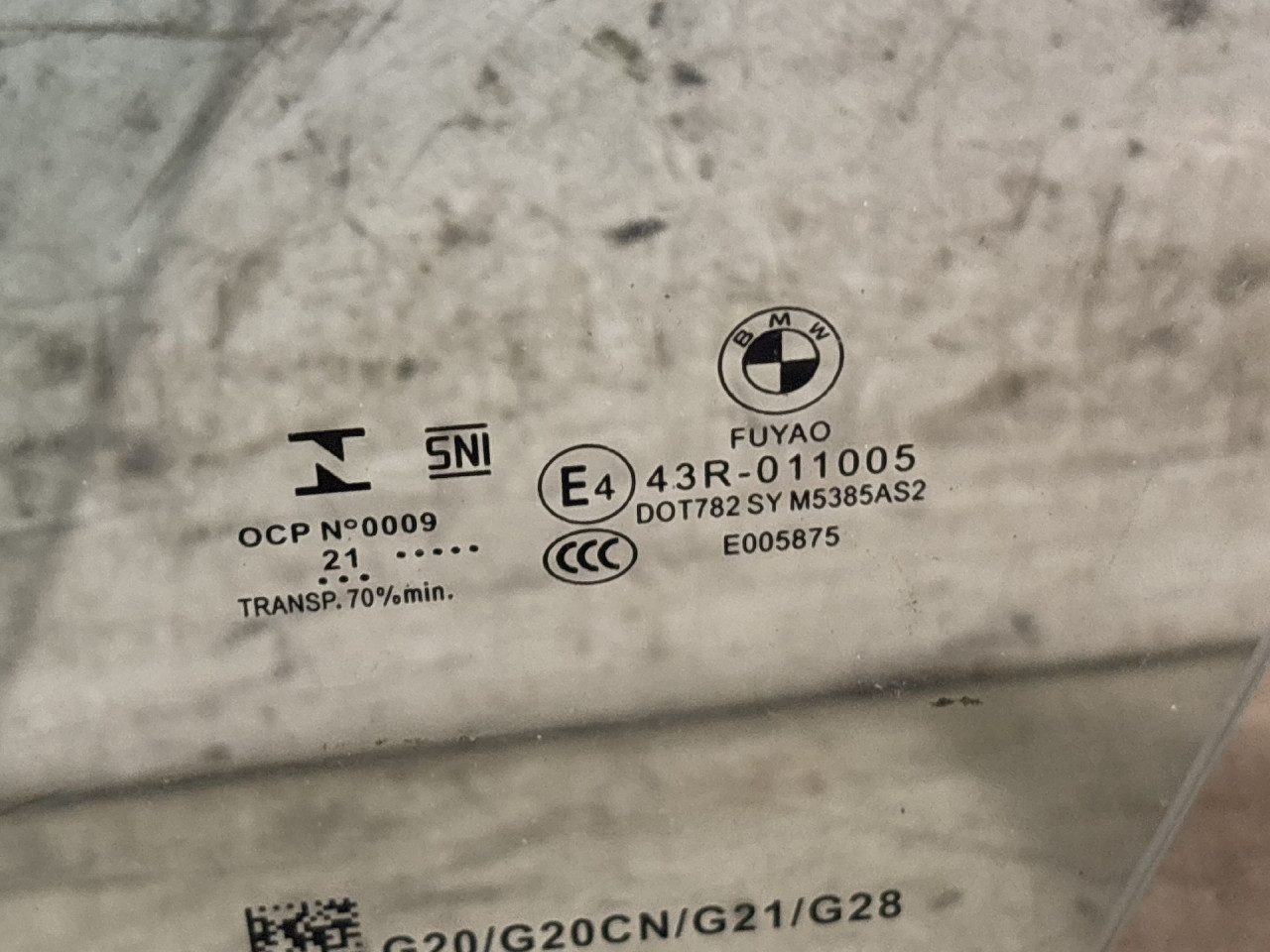 DIJELOVI STAKLO BMW SERIJA 3 (G20) > 18-22
