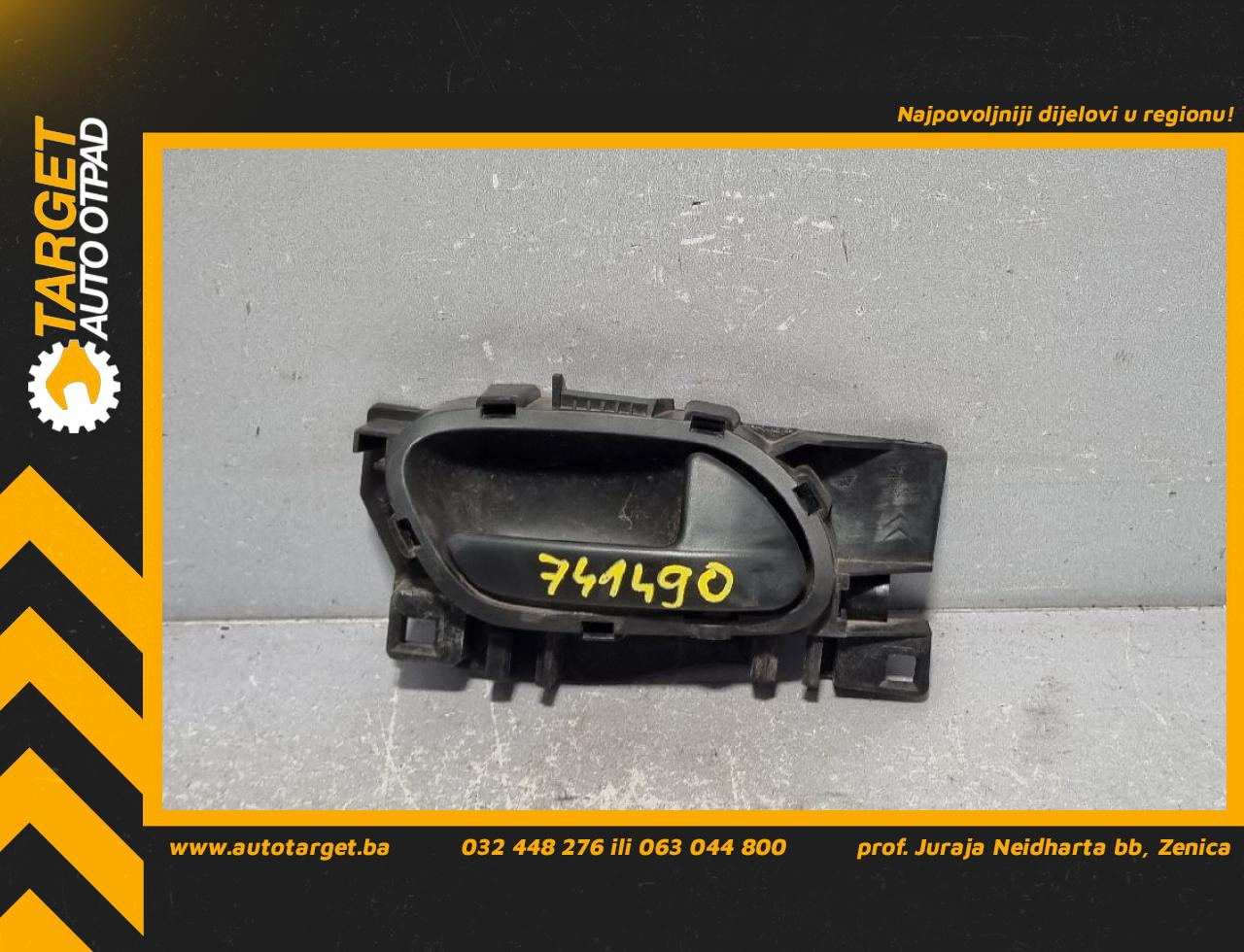 UNUTRASNJA RUCKA VRATA CITROEN BERLINGO > 15-18 9655551