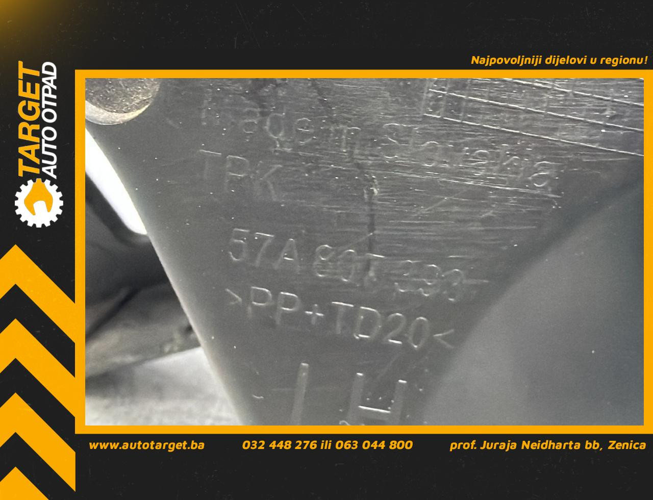 DIJELOVI NOSAC ZADNJEG BRANIKA SKODA KAROQ > 17- 2.0 57A807393