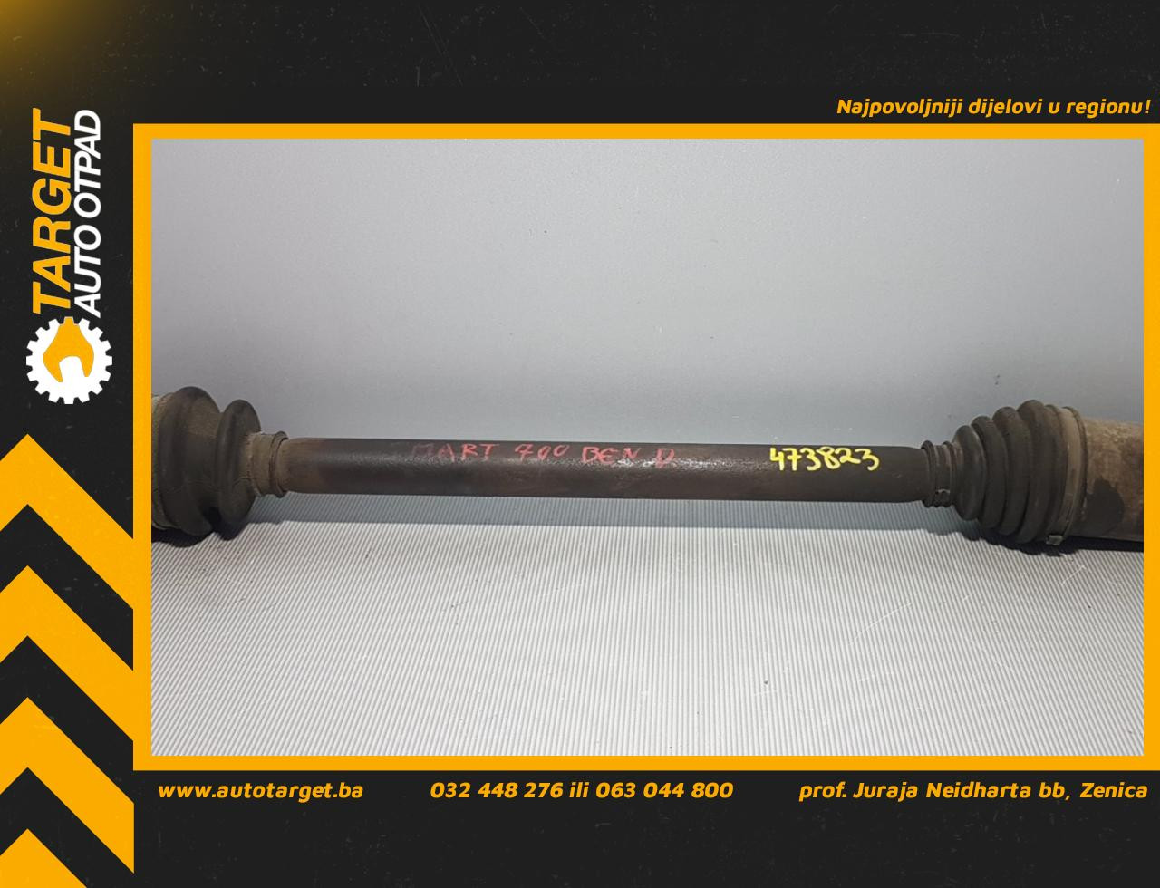 DIJELOVI POLUOSOVINA SMART FORTWO > 07-12 A1613570291