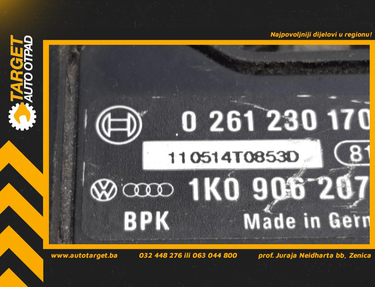 DIJELOVI SENZOR PRITISKA VW GOLF 6 > 08-12 1K0906207A