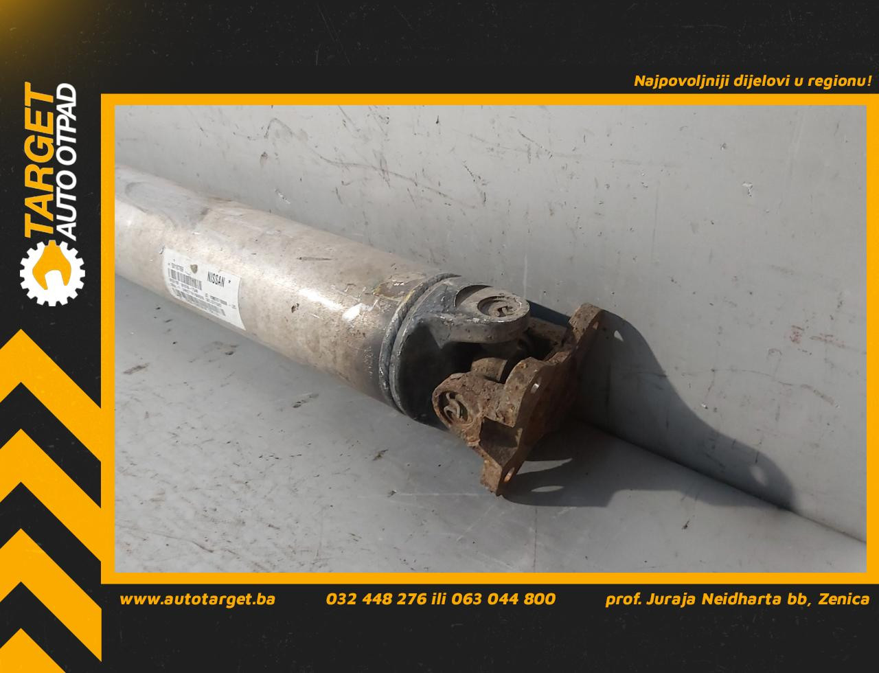 DIJELOVI KARDAN NISSAN NAVARA PATHFINDER > 05-09 2.5 5010769