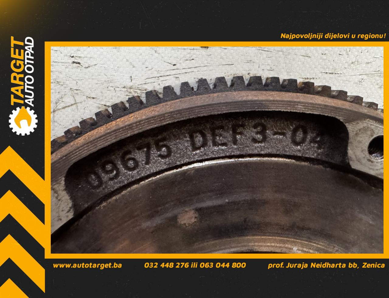 DIJELOVI ZAMAJAC CITROEN C3 > 09-13 1.4 09675DEF304