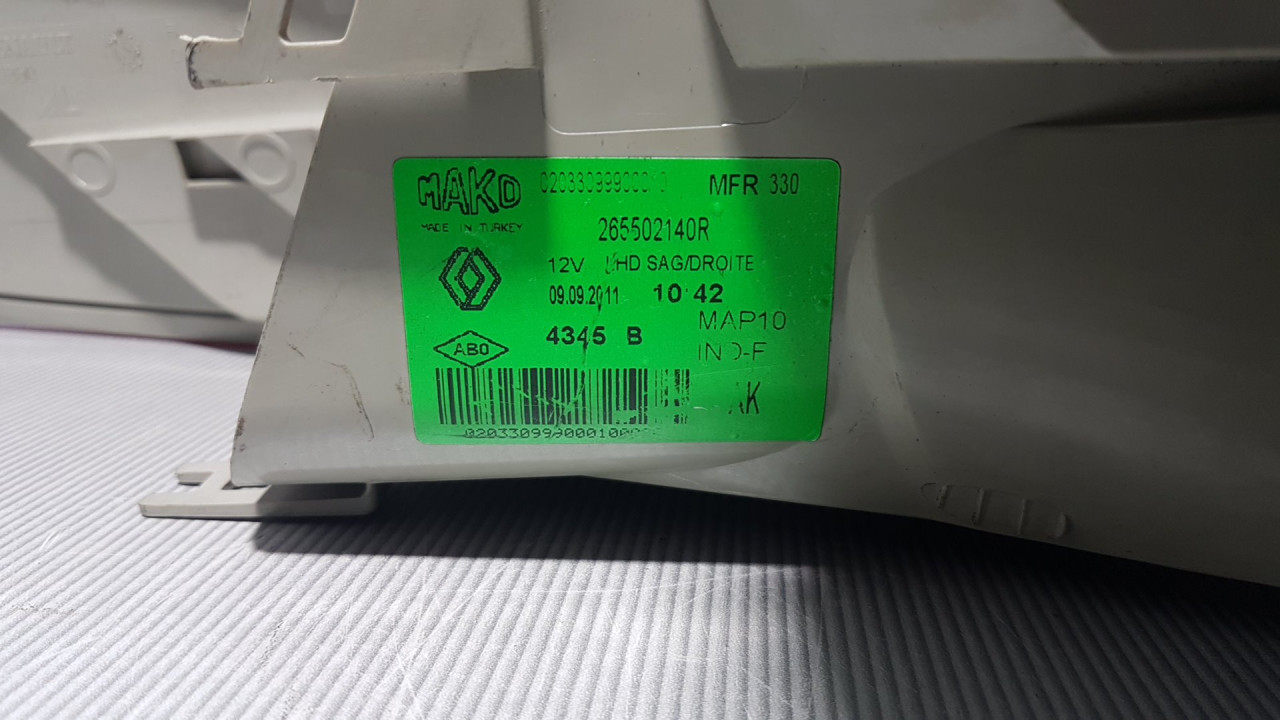 STOP SVJETLO RENAULT FLUENCE > 10-12 265502140R