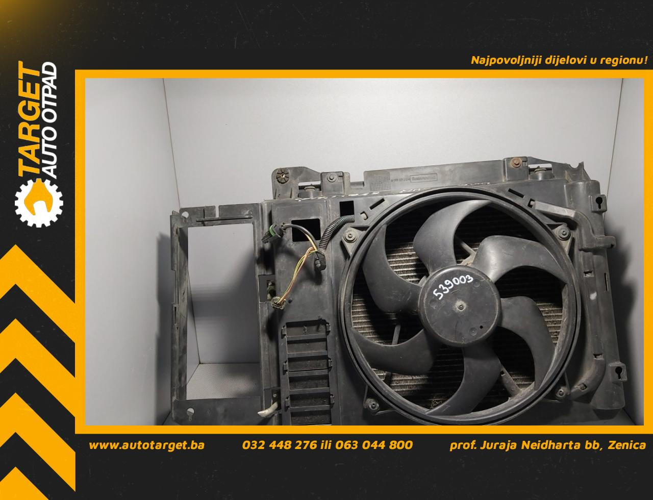 DIJELOVI VENTILATOR CITROEN BERLINGO > 03-08