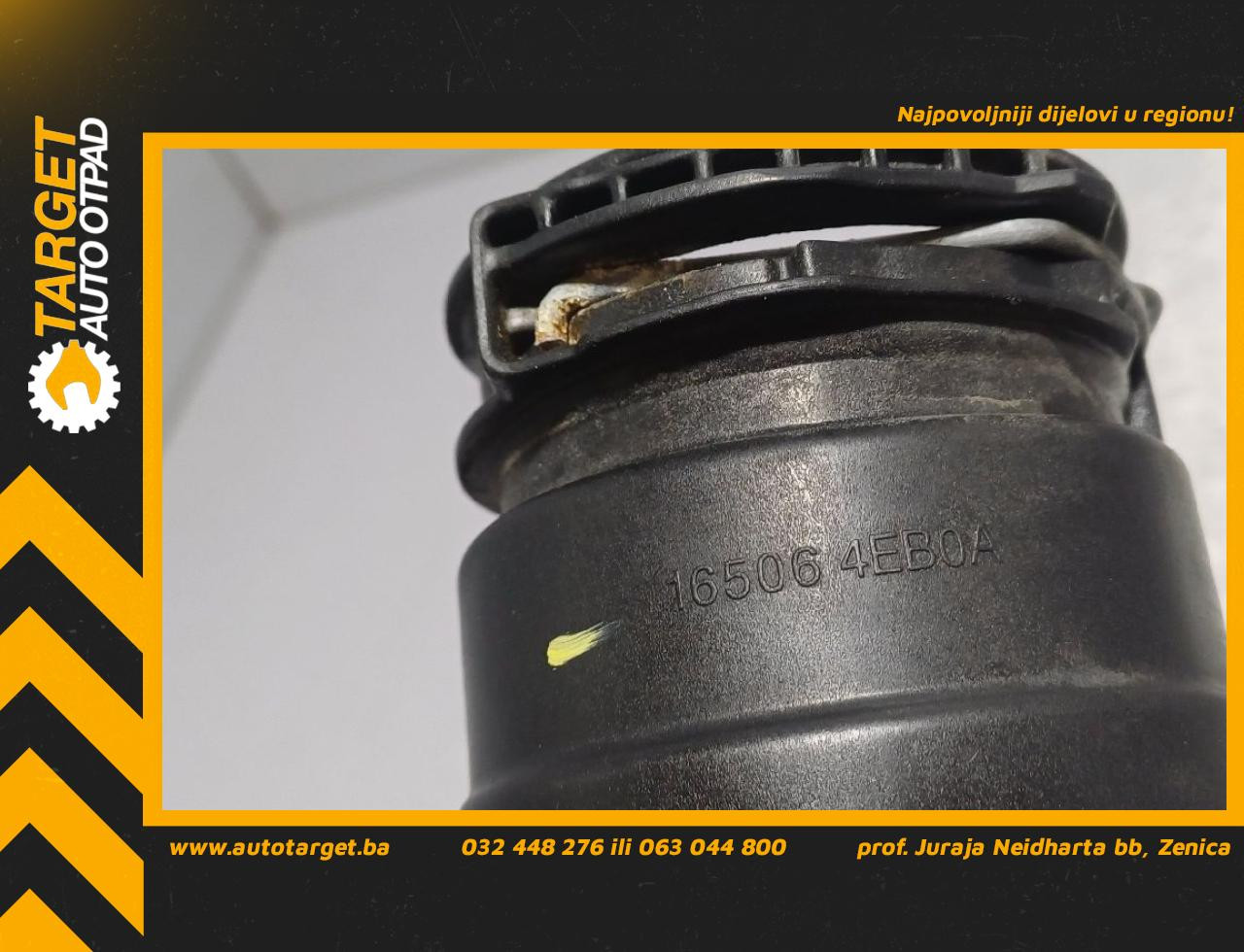 DIJELOVI CRIJEVO NISSAN X-TRAIL > 14-17 1.6 165064EB0A