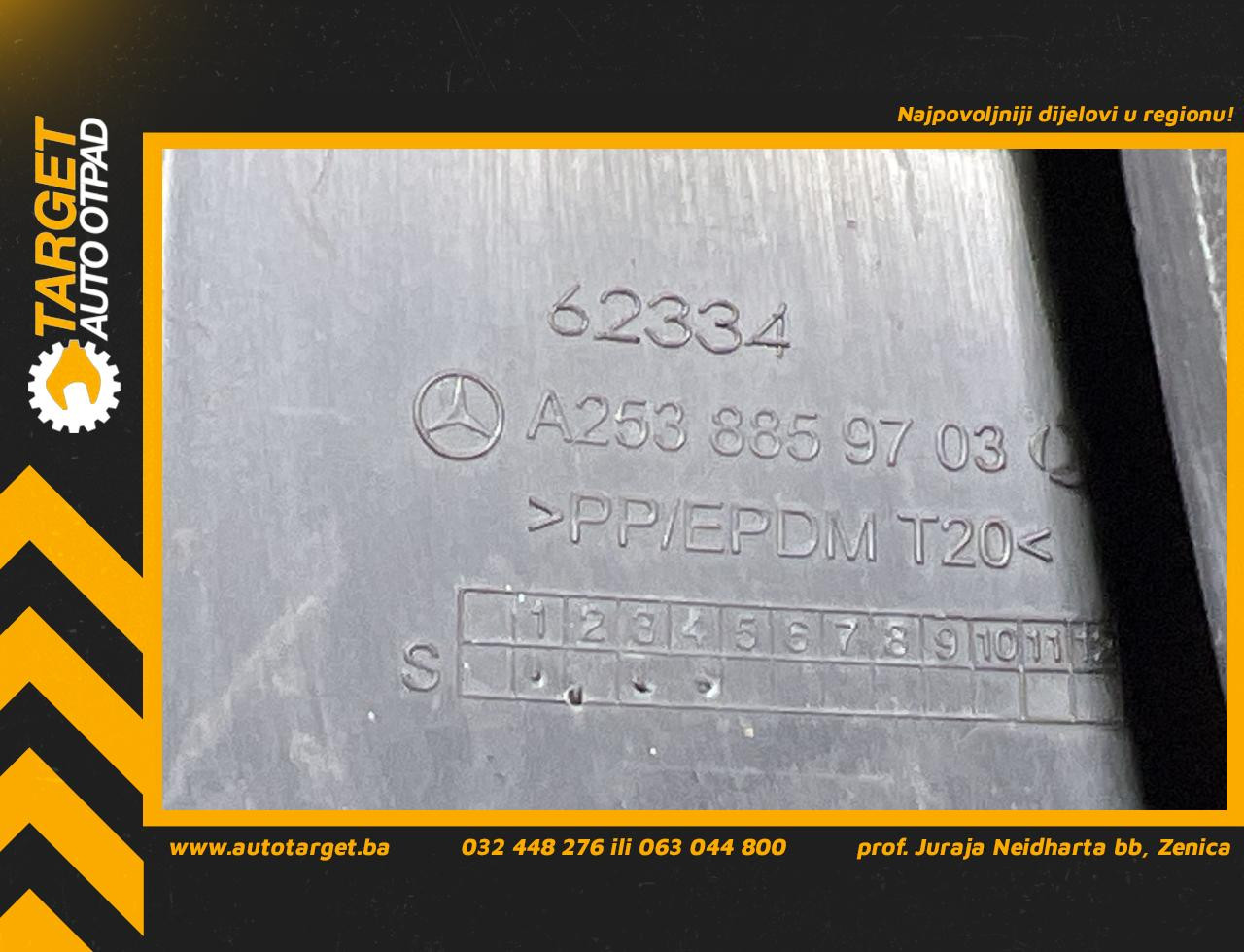 DIJELOVI PLASTIKA MERCEDES GLC (X253) > 15- A2538859703