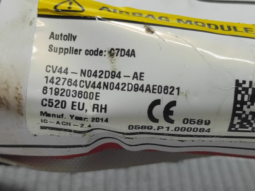 KROVNI AIRBAG FORD KUGA > 13-16 CV44N042D94AE