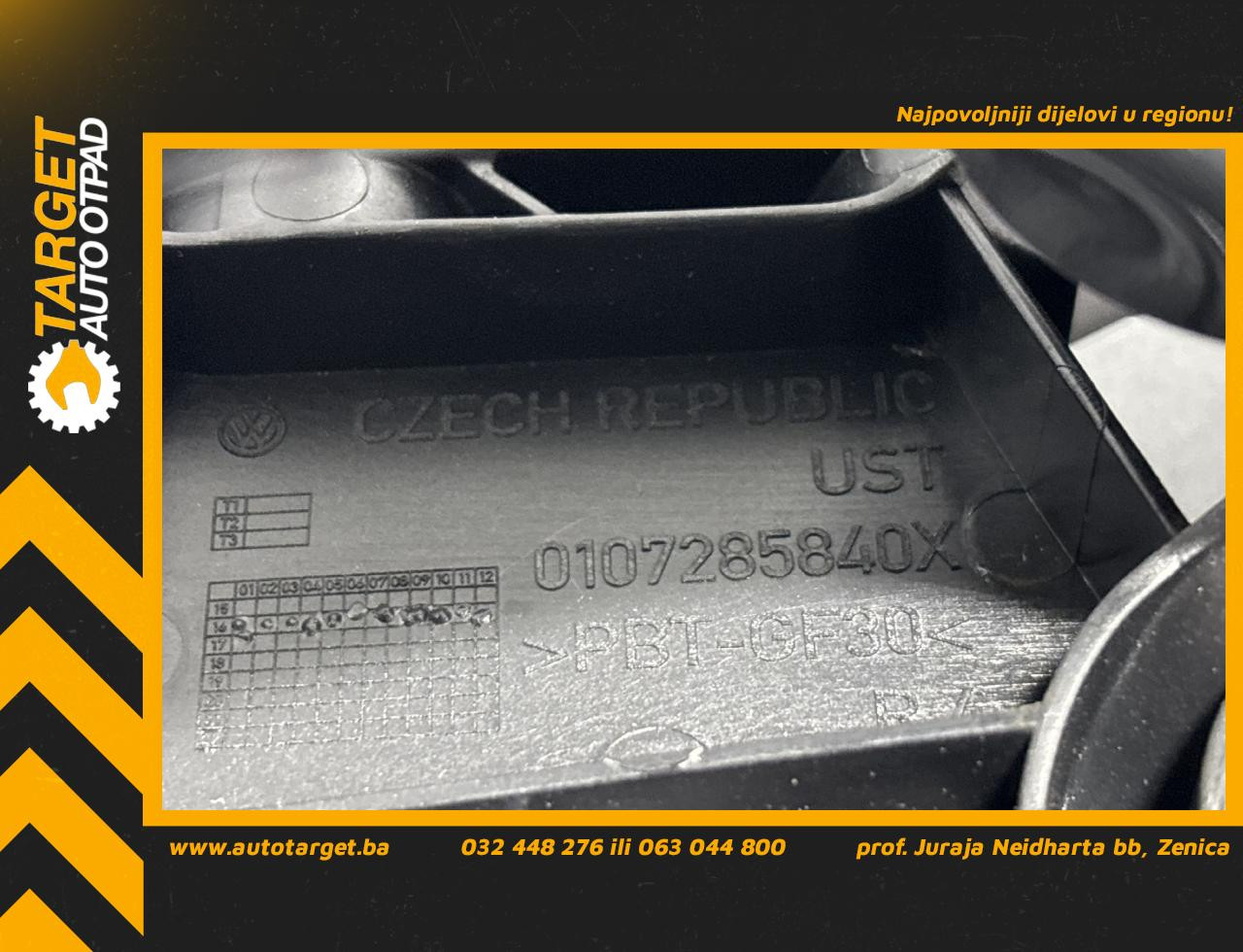 DIJELOVI RUCKA VRATA VW TIGUAN > 16-20 2.0 0107285840X