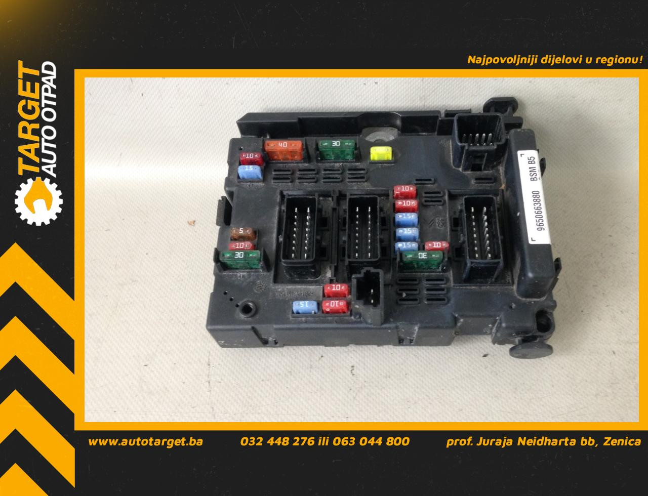 ELEKTRONIKA MODUL CITROEN C8 > 02-14 9650663880 9650663