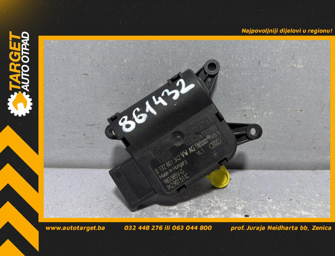 DIJELOVI MOTORIC KLAPNE VW SHARAN > 10- 2.0 1K2907511C