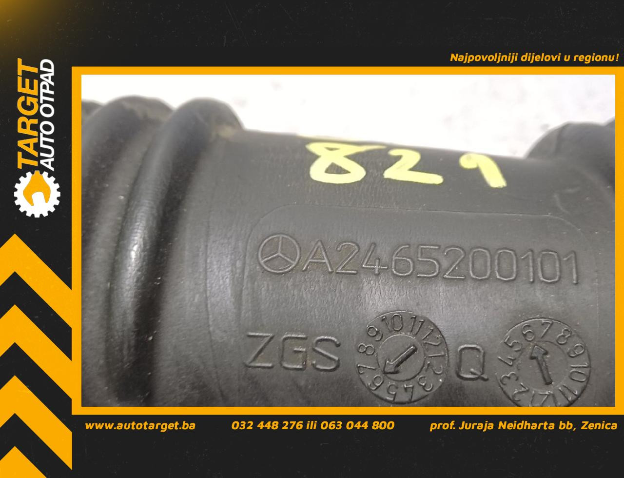 CRIJEVO INTERKULERA MERCEDES B KLASA (W246) > 14-19 A2465200101
