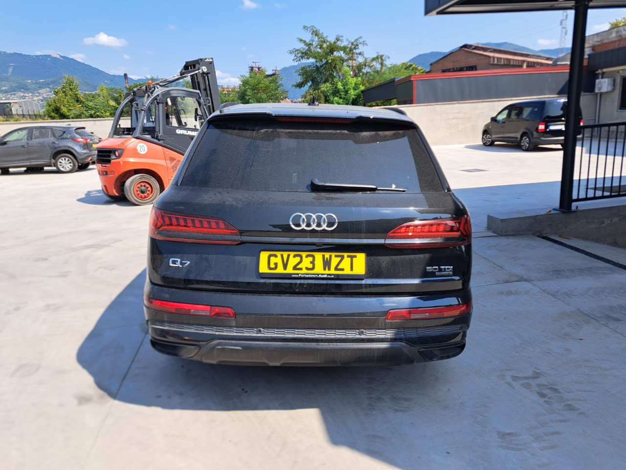 DIJELOVI AUDI Q7 (4M) 4X4 2023. 3.0 DIZEL MJENJAC MOTOR DPXA