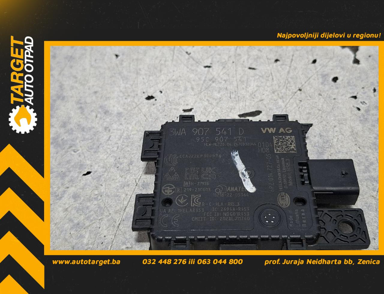 DIJELOVI RADAR SENZOR SKODA SUPERB > 19- 3WA907541D