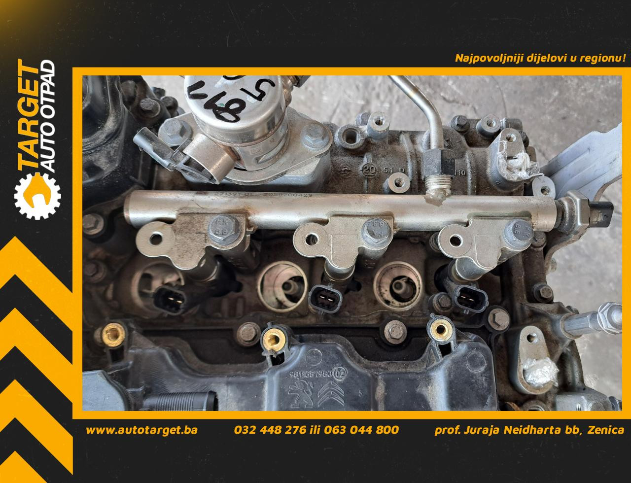 DIJELOVI RAMPA PEUGEOT 208 > 19- 1.2 9811353880