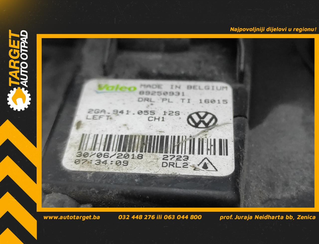 DIJELOVI DNEVNO SVJETLO VW T-ROC > 17- 2GA941055