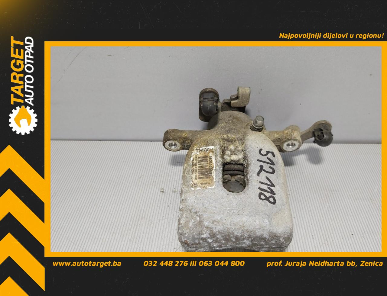 DIJELOVI KOCIONA KLJESTA PEUGEOT PARTNER > 15-18 9803120680