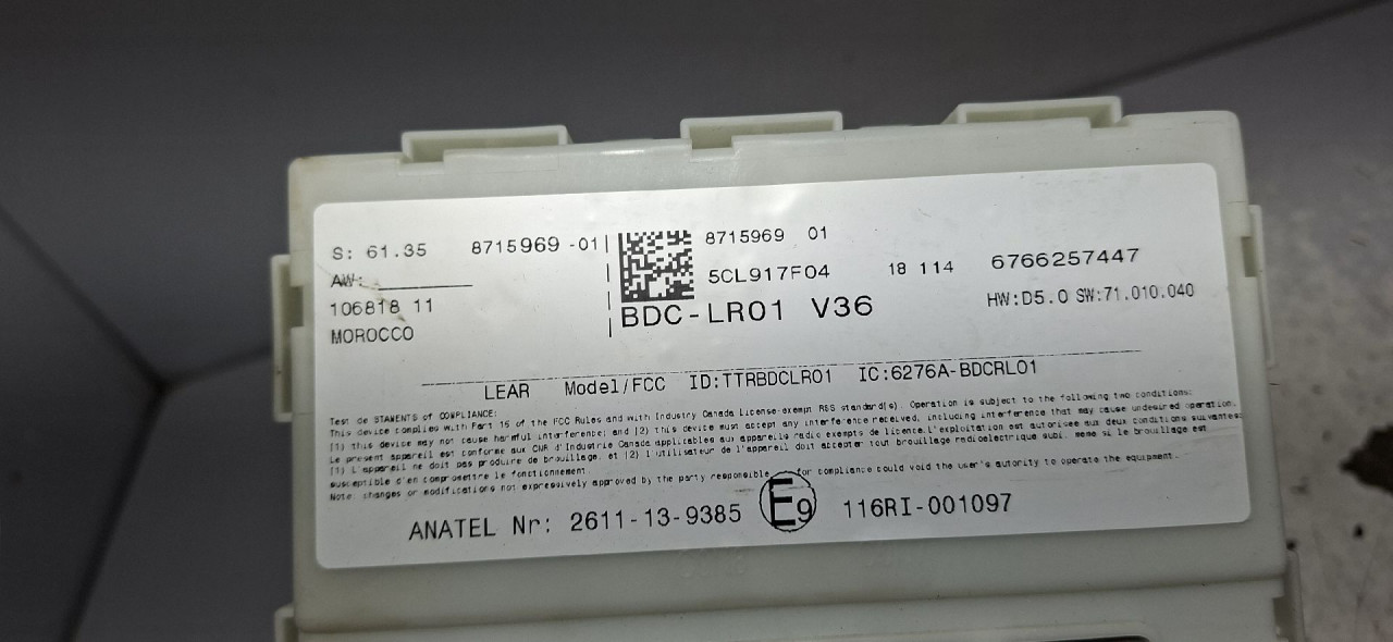 DIJELOVI ELEKTRONIKA MODUL BMW X1 (F48) > 15-19 2.0 8715969